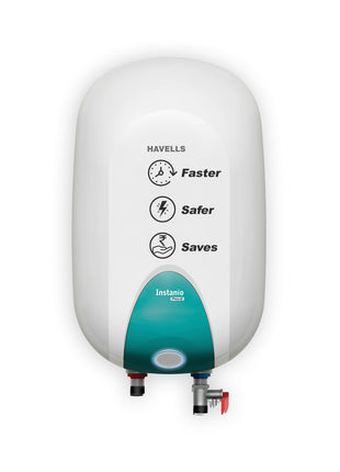 Havells Instanio Prime 25L Storage Water Heater(Geyser)|Faster Heating|Safer to use|Saves electricity|Engineered for Hard Water|Color Changing LED Indicator|Anti Rust Tank|Heavy Duty Heating Element 