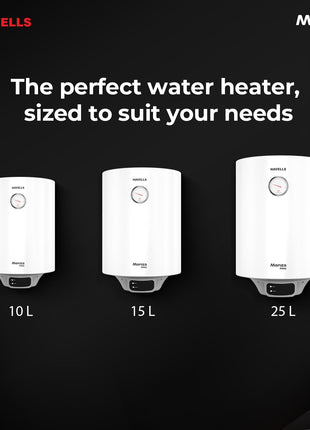 Havells Monza Pro 10L Storage Water Heater(Geyser)|Faster Heating|Safer to use|Saves electricity|Engineered for Hard Water|Endurashield Coated Anti Rust Tank|Whirlflow Technology|High Rise suitable 