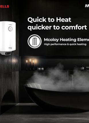 Havells Monza Pro 10L Storage Water Heater(Geyser)|Faster Heating|Safer to use|Saves electricity|Engineered for Hard Water|Endurashield Coated Anti Rust Tank|Whirlflow Technology|High Rise suitable 