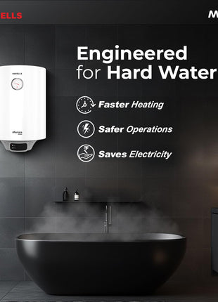 Havells Monza Pro 10L Storage Water Heater(Geyser)|Faster Heating|Safer to use|Saves electricity|Engineered for Hard Water|Endurashield Coated Anti Rust Tank|Whirlflow Technology|High Rise suitable 