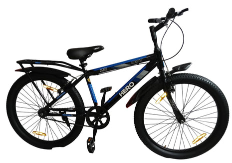 Hero Next Pro 2.0 Ranger Sports Cycle | Single Speed NoGear | Power Brake | Internal Carrier | Water Bottle Lock Bell | 85% Semi-Assembled | Suitable Age 9-13Years | Boys Girls 