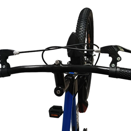 Hero Ranger Next 24inch Kids Rigid Bicycle for Boys (9-13 Years) | Stylish MTB Look | Single Speed | Heavy-Duty Steel Frame | Side Stand | 85% Pre-Assembled | Black & Blue 