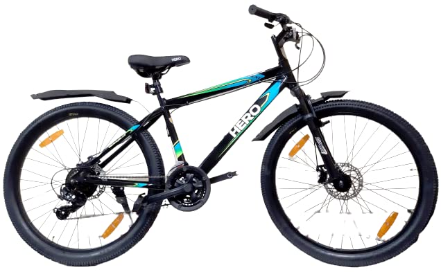 Hero Sprint Sports Next 26 T 21 Speed Dual DISC BI-Cycle Multicolor 