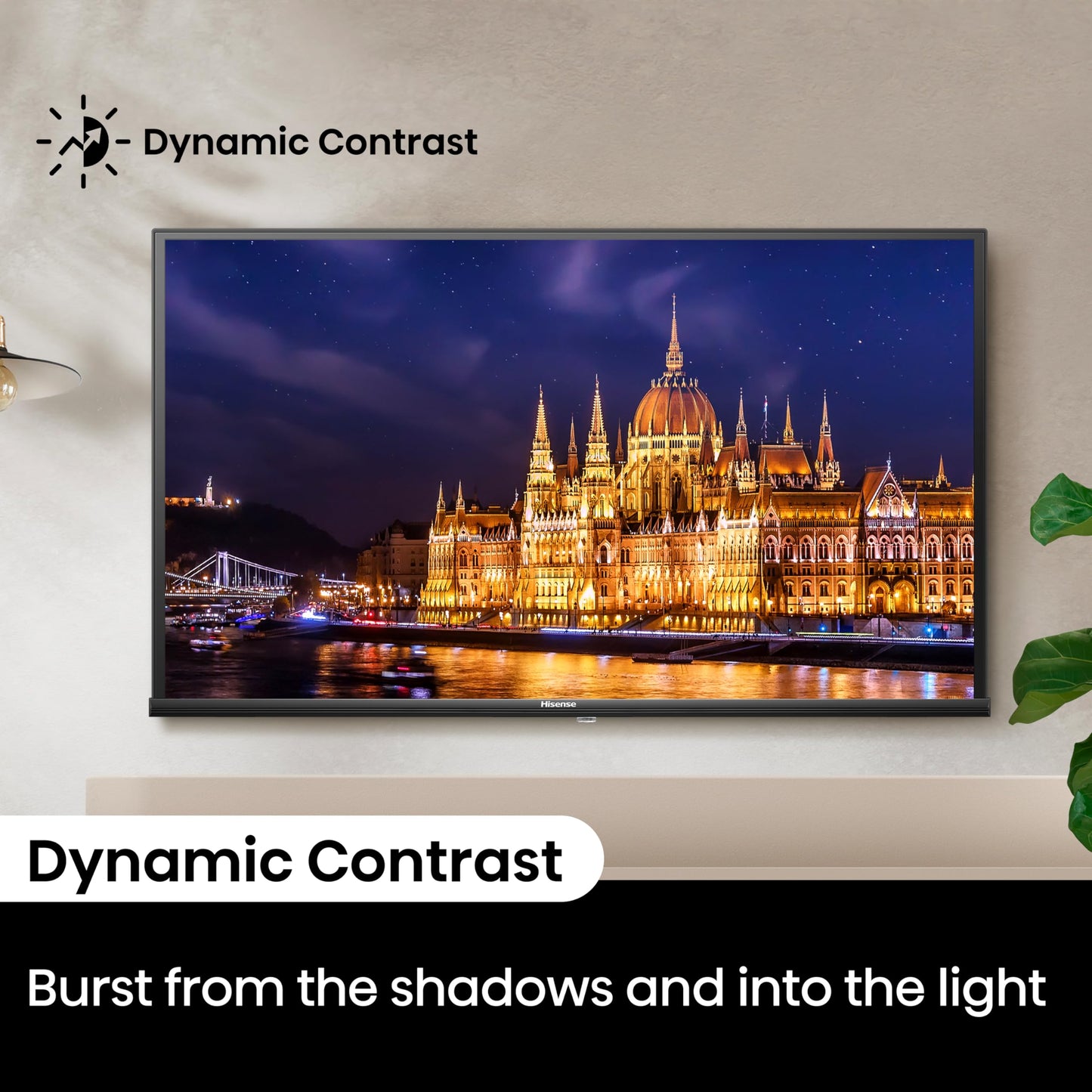 Hisense 100 cm (40 inches) A4Q Series Full HD Smart TV 40A4Q 