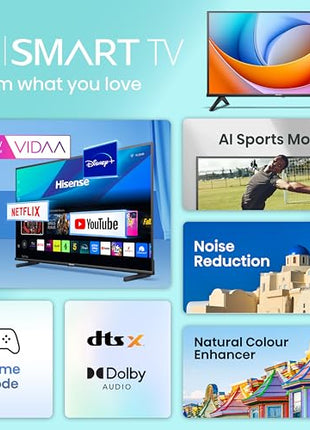 Hisense 100 cm (40 inches) A4Q Series Full HD Smart TV 40A4Q 