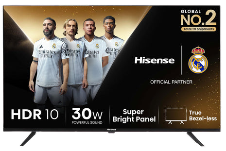 Hisense 108 cm (43 inches) E43N Series Full HD Smart Google LED TV 43E43N (Black) 