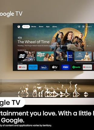 Hisense 108 cm (43 inches) E43N Series Full HD Smart Google LED TV 43E43N (Black) 