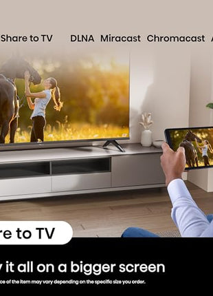 Hisense 108 cm (43 inches) E43N Series Full HD Smart Google LED TV 43E43N (Black) 