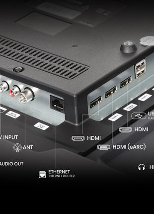 Hisense 108 cm (43 inches) E43N Series Full HD Smart Google LED TV 43E43N (Black) 