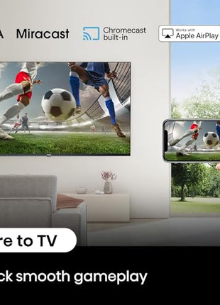 Hisense 139 cm (55 inches) E6N Series 4K Ultra HD Smart LED Google TV 55E6N (Black) 