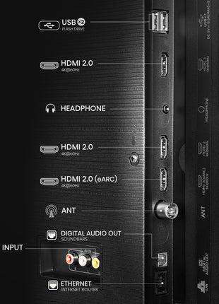 Hisense 139 cm (55 inches) E6N Series 4K Ultra HD Smart LED Google TV 55E6N (Black) 