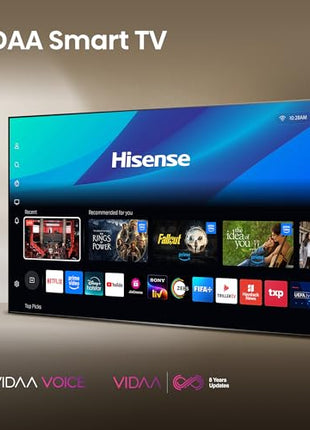 Hisense 139 cm (55 inches) E75Q Series 4K Ultra HD Smart 48W Speakers QLED TV 55E75Q (Black) 