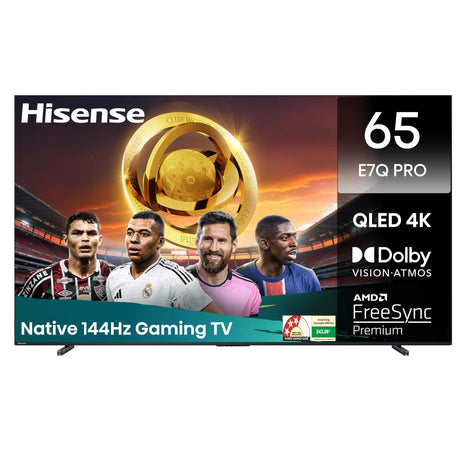 Hisense 164 cm (65 inches) E7Q PRO Series 4K Ultra HD Smart QLED TV 65E7Q PRO 