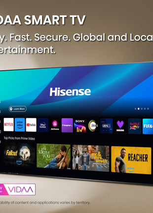 Hisense 164 cm (65 inches) E7Q Series 4K Ultra HD Smart QLED TV 65E7Q (Black) 