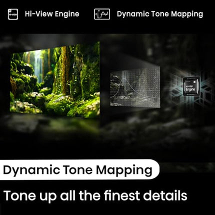 Hisense 164 cm (65 inches) U6N PRO Series 4K Ultra HD Smart QLED Mini LED TV 65U6N PRO (Black) 