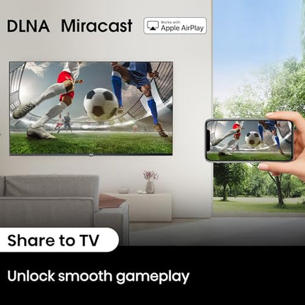 Hisense 164 cm (65 inches) U6N PRO Series 4K Ultra HD Smart QLED Mini LED TV 65U6N PRO (Black) 