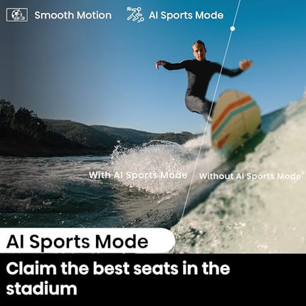 Hisense 164 cm (65 inches) U6N PRO Series 4K Ultra HD Smart QLED Mini LED TV 65U6N PRO (Black) 