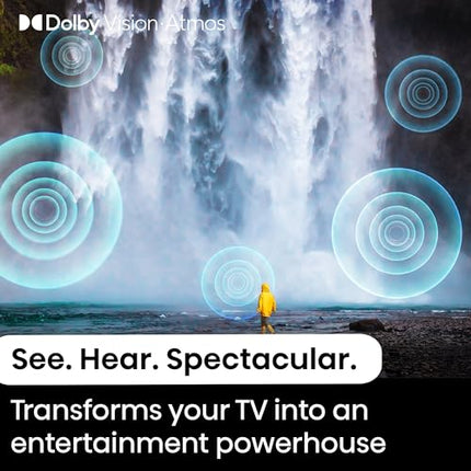 Hisense 164 cm (65 inches) U6N PRO Series 4K Ultra HD Smart QLED Mini LED TV 65U6N PRO (Black) 