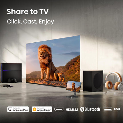 Hisense 189 cm (75 inches) E7Q Series 4K Ultra HD Smart QLED TV 75E7Q (Black) 