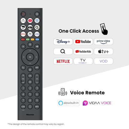 Hisense 189 cm (75 inches) E7Q Series 4K Ultra HD Smart QLED TV 75E7Q (Black) 