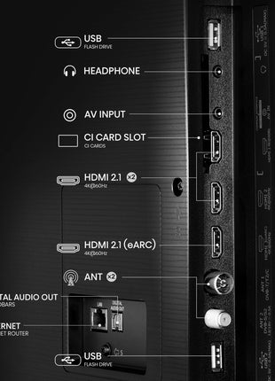 Hisense 189 cm (75 inches) E7Q Series 4K Ultra HD Smart QLED TV 75E7Q (Black) 