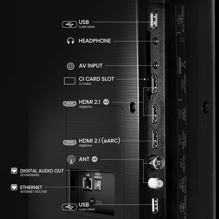 Hisense 189 cm (75 inches) E7Q Series 4K Ultra HD Smart QLED TV 75E7Q (Black) 