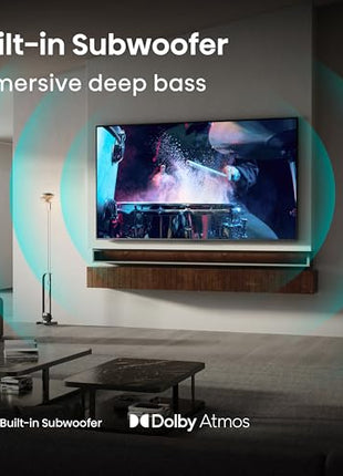 Hisense 189 cm (75 inches) U7Q Series 4K Ultra HD Smart QLED Mini LED TV 75U7Q (Black) 