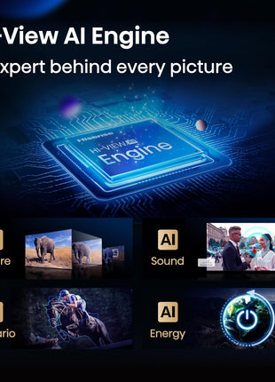 Hisense 189 cm (75 inches) U7Q Series 4K Ultra HD Smart QLED Mini LED TV 75U7Q (Black) 