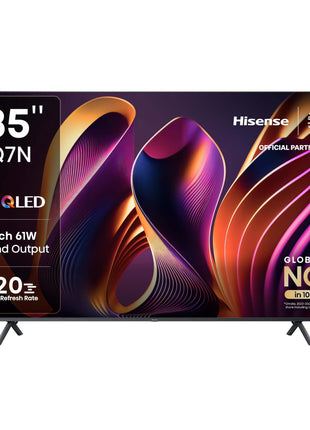 Hisense 215 cm (85 inches) Q7N Series 4K Ultra HD Smart QLED TV 85Q7N (Dark Grey) 