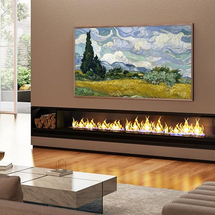 Hisense 85-Inch Class QLED 4K S7N CanvasTV Series Dolby Vision HDR Google Smart TV (85S7N, 2025 Model) - 144Hz, Art Mode, Anti-Glare Panel, Hi-Matte Display, UltraSlim Wall Mount & Frame Included 