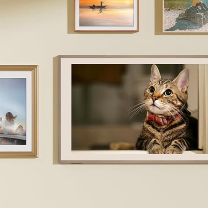 Hisense 85-Inch Class QLED 4K S7N CanvasTV Series Dolby Vision HDR Google Smart TV (85S7N, 2025 Model) - 144Hz, Art Mode, Anti-Glare Panel, Hi-Matte Display, UltraSlim Wall Mount & Frame Included 