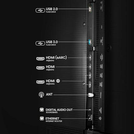 Hisense 85-Inch Class QLED 4K S7N CanvasTV Series Dolby Vision HDR Google Smart TV (85S7N, 2025 Model) - 144Hz, Art Mode, Anti-Glare Panel, Hi-Matte Display, UltraSlim Wall Mount & Frame Included 