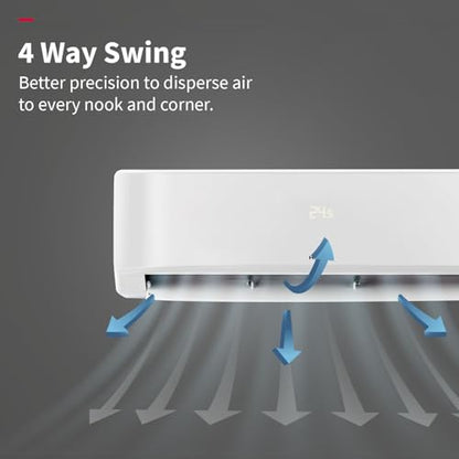 Hitachi 1.5 Ton Class 5 Star, 4-Way Swing, ice Clean, Xpandable+, Inverter Split AC (100% Copper, Dust Filter,5400STXL RAS.G518PCCIBT, White) 