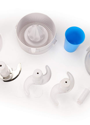 Home Plus Magic 400 Watts Atta Kneader | Food Processor | Cirtus Juicer | Vegetable Chopper | Whisker (White) 