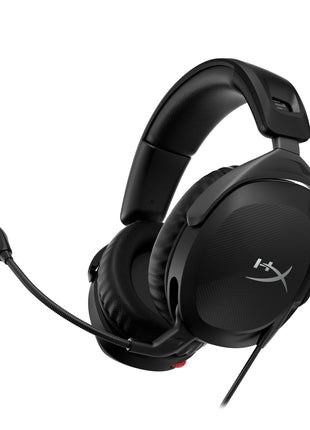 HyperX Cloud Stinger 2 Greatness Refined, Lightweight Wired Over Ear Headset with mic, Swivel-to-Mute Function, 50mm Drivers, PC Compatible - Black (519T1AA) 