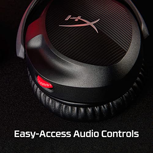 HyperX Cloud Stinger 2 Greatness Refined, Lightweight Wired Over Ear Headset with mic, Swivel-to-Mute Function, 50mm Drivers, PC Compatible - Black (519T1AA) 