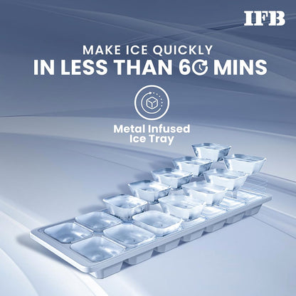 IFB 197L 5 Star Direct Cool Single Door Refrigerator (2024 Model, IFBDC-2235DBSE, Brush Grey, Advanced Inverter Compressor, Extraordinary Storage with Humidity Controller) 