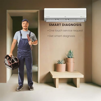 IFB 2025 Model Silver Plus Smart Series 1 Ton 3 Star In-built Wifi Split AC with HD Compressor, AI, Dual Gold Fin & 8-in-1 Flexi Mode - White (CI133SL11SGM1, Copper Condenser) 