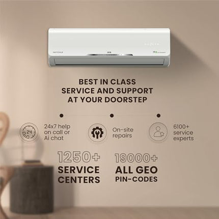 IFB 2025 Model Silver Star Series 1 Ton 3 Star Split AC with HD Compressor, AI, Dual Gold Fin, Nano Tek Coating & 8-in-1 Flexi Mode – White (CI133SS11RGM1, Copper Condenser) 