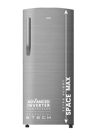 IFB 206L 5 Star Direct Cool Single Door Refrigerator (IFBDC-2325DBSE, Brush Grey, Advanced Inverter Compressor, Extraordinary Storage with Humidity Controller) 