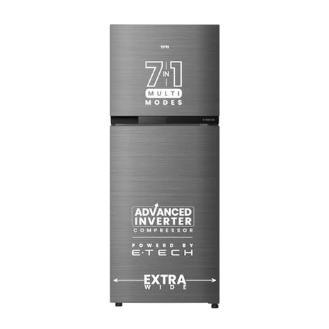 IFB 265L 2 Star Frost Free Double Door Refrigerator with Advanced Inverter Compressor (IFBFF-3152DBSE, Brush Grey) 7 in 1 Multi Mode with 360 Degree Cooling 
