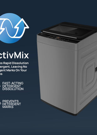 IFB 6.5 Kg 5 Star with Deep Clean Technology Powered by AI, Fully Automatic Top Load Washing Machine (TL650MG1, ActivMix, Aqua Energie, Med Grey) 