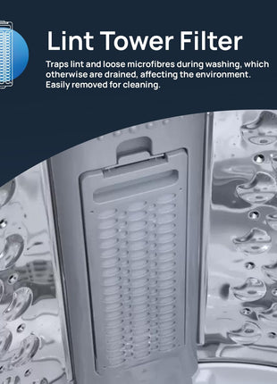 IFB 7.5 Kg 5 Star with DeepClean® Technology, AI Powered, Fully Automatic Top Load Washing Machine (TL751MS2S, PowerSteam®, Inbuilt Heater, Mystic Silver) 