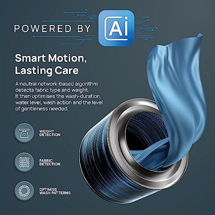 IFB 7 Kg 5 Star with 2X Power Steam, AI Powered, Fully Automatic Front Load Washing Machine (DIVA AQUA MXS 7010, In-built Heater, Mocha) 