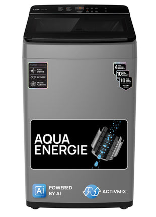 IFB 7 Kg 5 Star with Deep Clean® Technology, AI Powered, Fully Automatic Top Load Washing Machine (TL701MG1, ActivMix, Aqua Energie, Med Grey) 