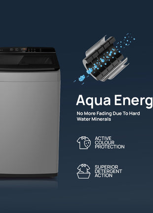 IFB 7 Kg 5 Star with Deep Clean® Technology, AI Powered, Fully Automatic Top Load Washing Machine (TL701MG1, ActivMix, Aqua Energie, Med Grey) 