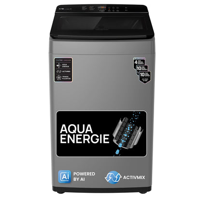 IFB 7 Kg 5 Star with Deep Clean® Technology, AI Powered, Fully Automatic Top Load Washing Machine (TL701MG1, ActivMix, Aqua Energie, Med Grey) 