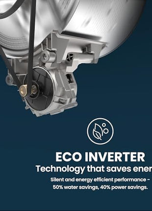 IFB 8 Kg 5 Star Powered by AI with 9 Swirl Wash, WiFi, Fully Automatic Front Load Washing Machine (Senator GXN 8012, Steam Refresh Program with Eco Inverter, Grey) 