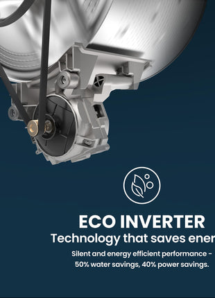 IFB 9 Kg 5 Star Powered by AI with 9 Swirl Wash, WiFi, Fully Automatic Front Load Washing Machine (Executive SXN 9014K, Steam Refresh Program with Eco Inverter, Rich Silver) 