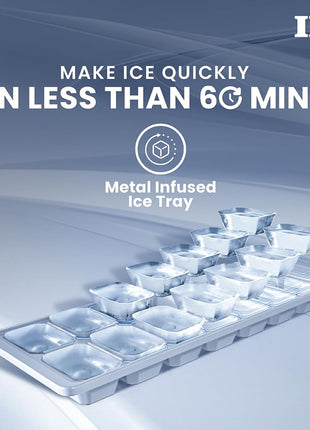 IFB Smart Choice 187L 4 Star Direct Cool Advanced Inverter Single Door Refrigerator (IFBDC-2134DBNED, Divine Bliss-Blue, Humidity Controller, Extraordinary Space with Base Drawer) 